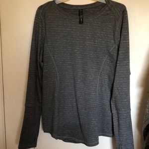 Athletic performance long sleeve shirt